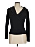 Chetta B Black Long Sleeve Top Size M - photo 1