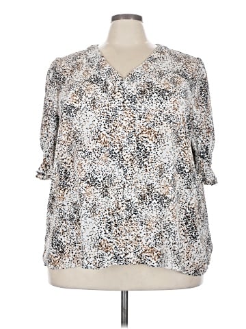 Jones & Co 3/4 Sleeve Blouse (view 1)