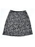 Assorted Brands Paisley Gray Black Casual Skirt Size 10 (estimated) - photo 1
