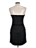 Bebe Solid Black Cocktail Dress Size 10 - photo 2