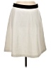 Ellen Tracy Solid Ivory Casual Skirt Size M - photo 1