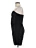 Bebe Solid Black Cocktail Dress Size 10 - photo 5