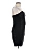 Bebe Solid Black Cocktail Dress Size 10 - photo 4