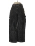 LACAUSA 100% Cotton Black Cargo Pants Size 8 - photo 1