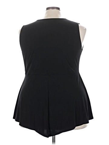Lane Bryant Outlet Sleeveless Blouse (view 2)