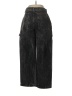 LACAUSA 100% Cotton Black Cargo Pants Size 8 - photo 2
