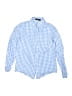 Assorted Brands 100% Cotton Checkered-gingham Blue Long Sleeve Button-Down Shirt Size XXL - photo 1