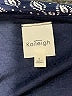 Kaileigh 100% Polyester Polka Dots Black Blue Jumpsuit Size S - photo 4