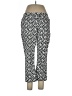 Willi Smith Print Black Casual Pants Size 12 - photo 1