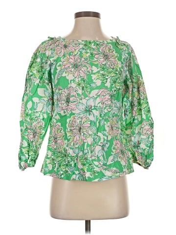 Lilly Pulitzer 3/4 Sleeve Blouse (view 1)