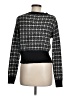 Shein 100% Polyester Tweed Black Cardigan Size M - photo 2