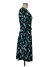 AB Studio Paisley Teal Cocktail Dress Size M - photo 4