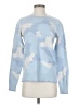 Skinnygirl Camo Blue Pullover Sweater Size S - photo 1