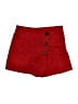 Zara TRF Solid Red Shorts Size XS - photo 1