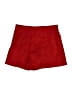 Zara TRF Solid Red Shorts Size XS - photo 2