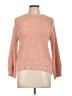 Hayden Tweed Pink Pullover Sweater Size L - photo 1