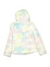 Lands' End 100% Polyester Tie-dye White Jacket Size 4 - 5 - photo 2