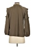 MNG Brown 3/4 Sleeve Blouse Size 2 - photo 2