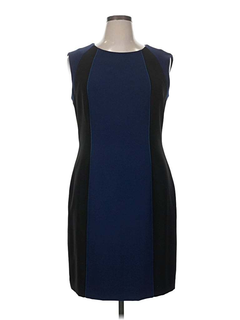 Pre-owned Tahari By Asl Cocktail Dress In Blue