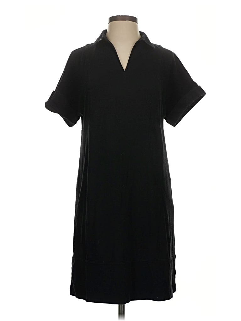 Pre-owned Lafayette 148 Casual Dress In Black