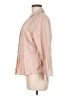 Chico's 100% Cotton Solid Pink Long Sleeve Blouse Size Med Petite (1) - photo 5