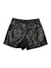 Mod On Trend Metallic Black Shorts Size L - photo 2