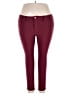 YMI Solid Burgundy Casual Pants Size 2X - photo 1