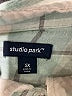 Studio Park Plaid Green 3/4 Sleeve Button-Down Shirt Size 5X - photo 7