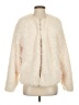 Kensie 100% Polyester Ivory Faux Fur Jacket Size S - photo 1