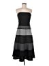 BCBGMAXAZRIA Color Block Gray Cocktail Dress Size 6 - photo 1