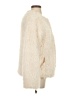 Kensie 100% Polyester Ivory Faux Fur Jacket Size S - photo 4