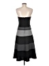 BCBGMAXAZRIA Color Block Gray Cocktail Dress Size 6 - photo 2