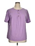 Unbranded Purple Short Sleeve Top Size XL - photo 1