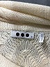 Three Dots Chevron-herringbone Ivory Pullover Sweater Size M - photo 7