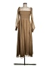 o.p.t 100% Polyester Brown Casual Dress Size M - photo 1