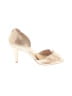 Rowan 100% Leather Metallic Gold Heels Size 9 - photo 1