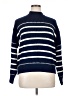 St. John's Bay Stripes Blue Turtleneck Sweater Size XL - photo 1
