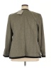 Kasper Chevron-herringbone Gray Blazer Size 20 - photo 2