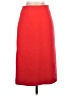 GOEN.J Solid Red Casual Skirt Size 4 - photo 2