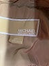 MICHAEL Michael Kors 100% Polyester Tan Coat Size M - photo 6
