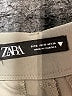 Zara Solid Gray Dress Pants Size S - photo 4