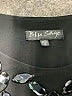 Blu Sage Graphic Silver Cocktail Dress Size S - photo 7