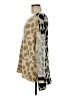 Central Park West Animal Print Tan Pullover Sweater Size M - photo 5