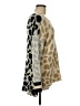 Central Park West Animal Print Tan Pullover Sweater Size M - photo 4