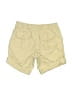 Lands' End 100% Cotton Solid Yellow Khaki Shorts Size 7 - photo 2