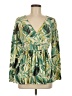 Torrid Green Long Sleeve Blouse Size Med Plus (00) - photo 1