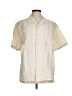 Brixton Ivory Short Sleeve Button-Down Shirt Size M - photo 1