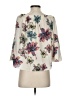 Charlotte Russe Ivory 3/4 Sleeve Blouse Size S - photo 2