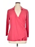 Covington Pink 3/4 Sleeve Blouse Size XL - photo 1