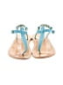 K. Jacques 100% Leather Teal Blue Sandals Size EU 38 - photo 2